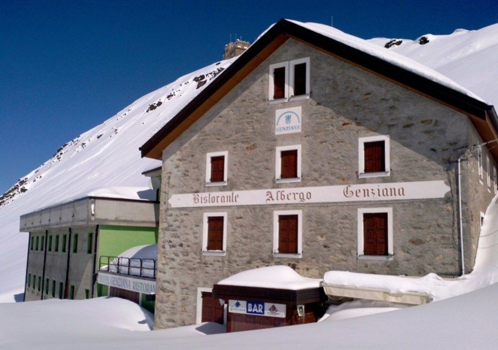 Hotel Genziana Passo Stelvio Exteriör bild